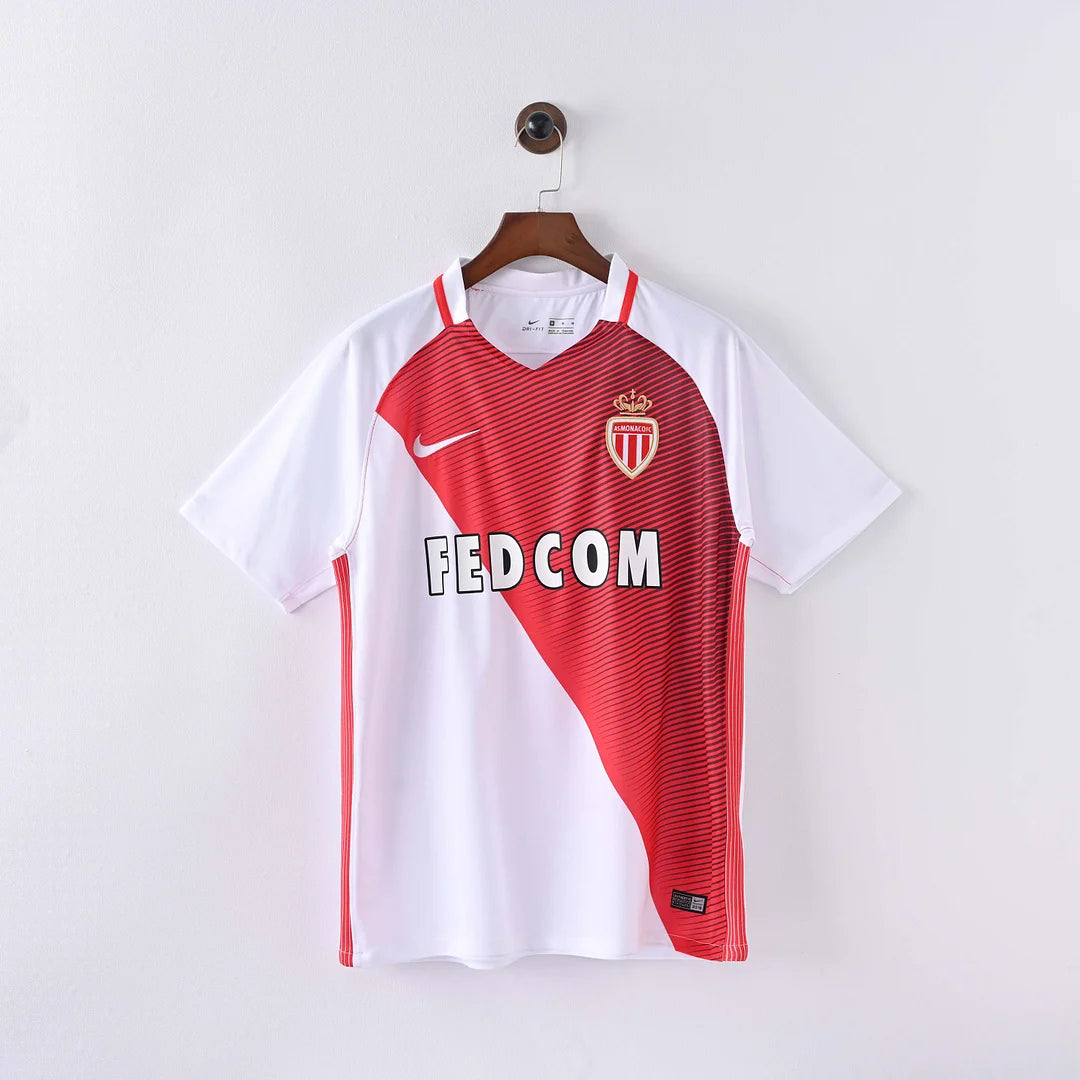2016/2017 Retro AS Monaco Home Football Shirt