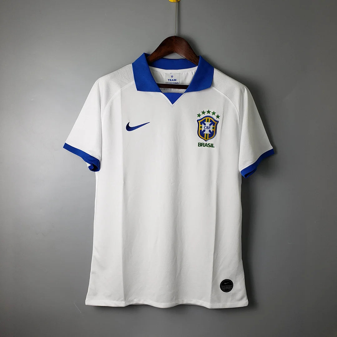 2019 Brazil Soccer Jersey Away Football Kit