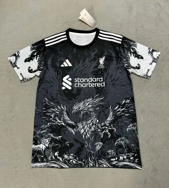 2025/2026 Liverpool Phoenix Special Edition Black Football Shirt