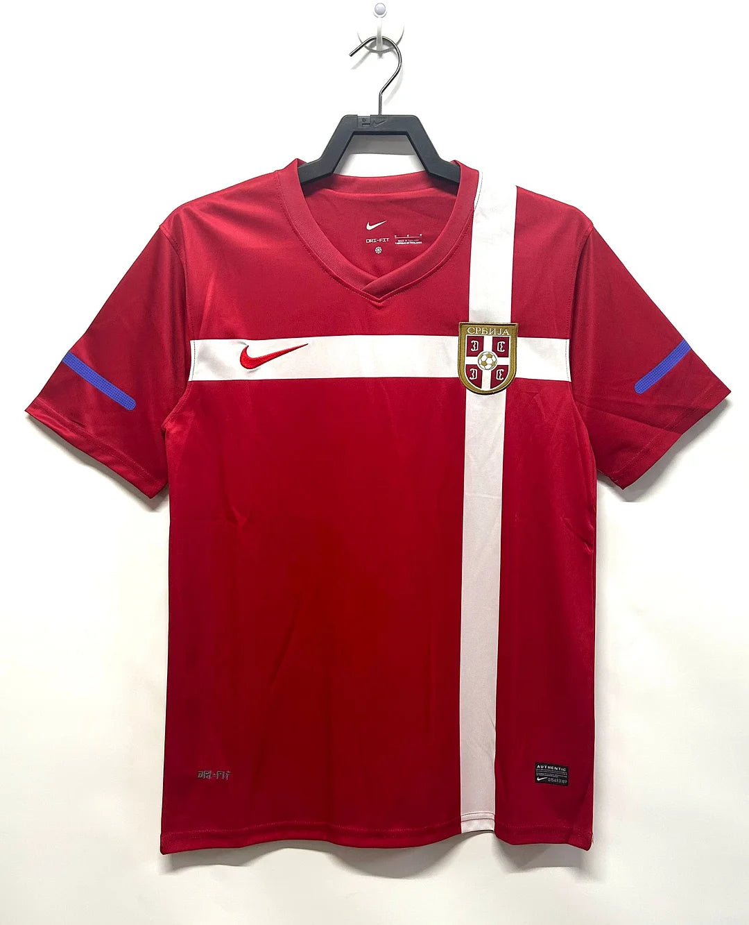 2010 Retro Serbia National Team Home Football Shirt