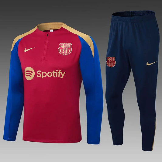 2023/2024 Barcelona Half-Pull Training Kit