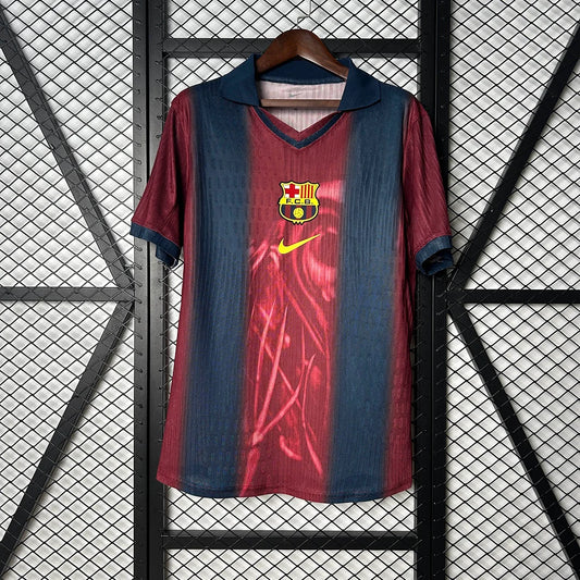 2025/2026 Barcelona Travis Scott Joint Edition Polo Shirt Football Shirt
