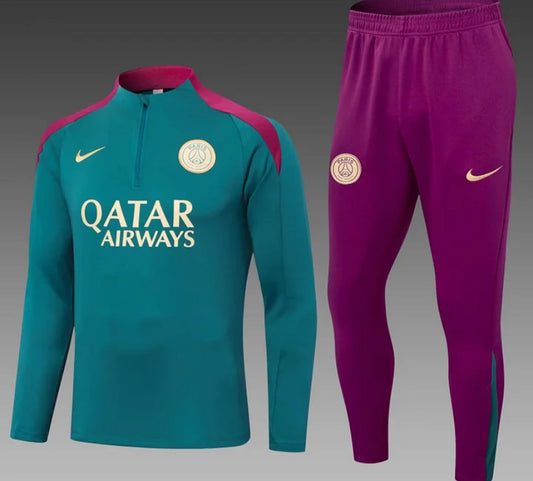 2024/2025 Psg Paris Saint-Germain Half-Pull Training Kit