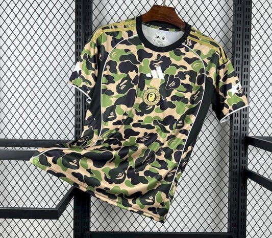 (Copy) 2025/2026 BAPE Green Matching Football Shirt