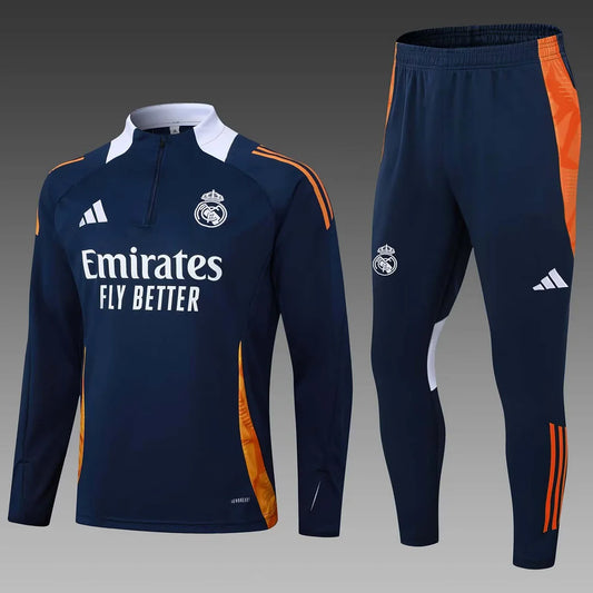 2025/2026 Real Madrid Half-Pull Training Kit