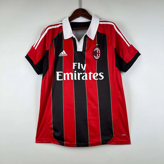 2012/2013 Retro AC Milan Home Football Shirt