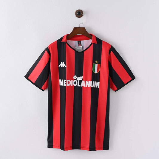 1988/1989 Retro AC Milan Home Football Shirt