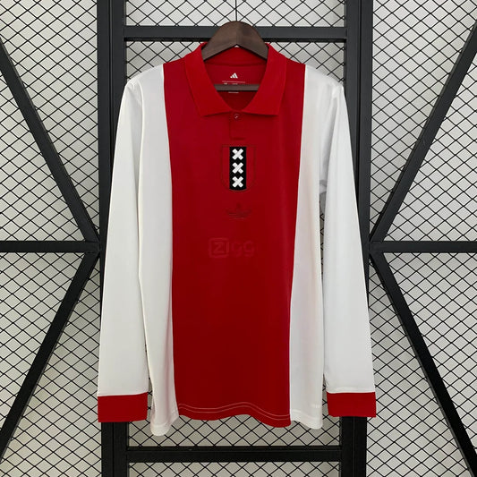 Ajax 125th Anniversary Edition Long Sleeve Football Shirt
