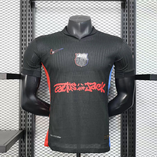 2024/2025 Player Version Barcelona Away Travis Scott Joint Edition
