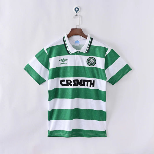1989/1991 Retro Celtic Home Football Shirt