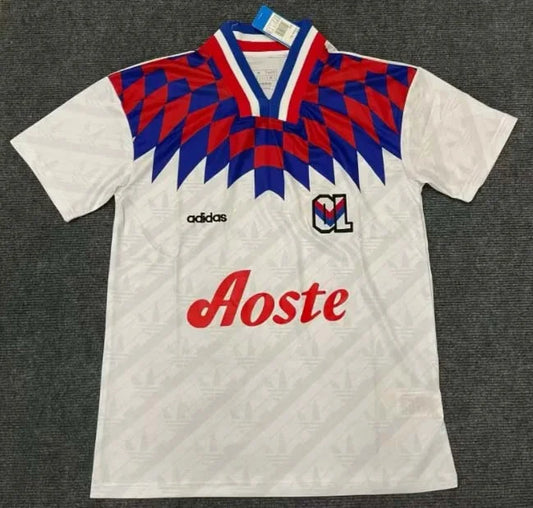 1995/1996 Retro Lyon Home Football Shirt