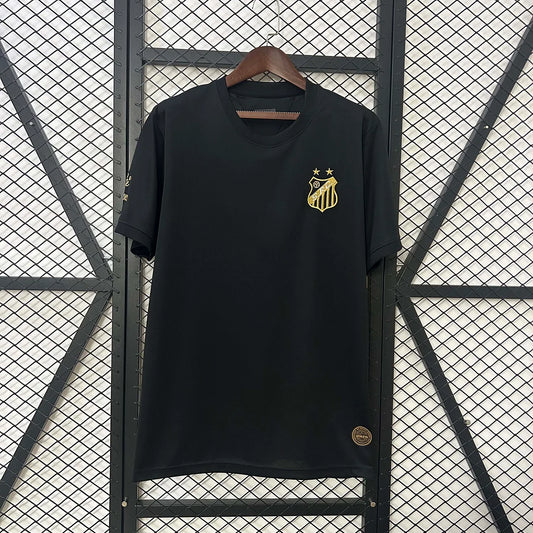 2025/2026 Santos Commemorative Edition Black Football Shirt