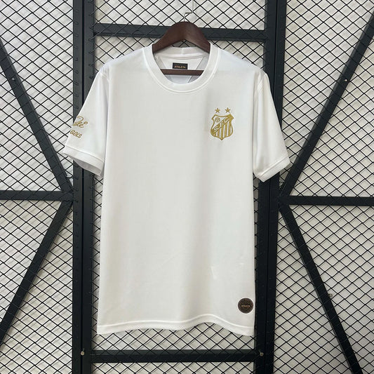2025/2026 Santos Commemorative Edition White Football Shirt