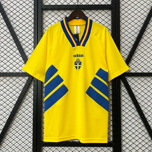 1994 Retro Sweden Home Football Shirt