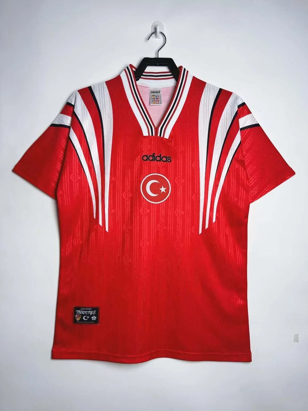 1996 Retro Turkey National Team Home Football Shirt