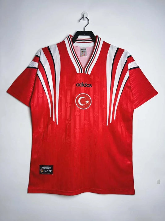 1996 Retro Turkey National Team Home Football Shirt