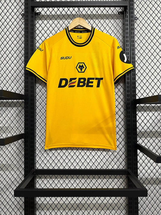 2024/2025 Wolverhampton Wanderers Home Football Shirt